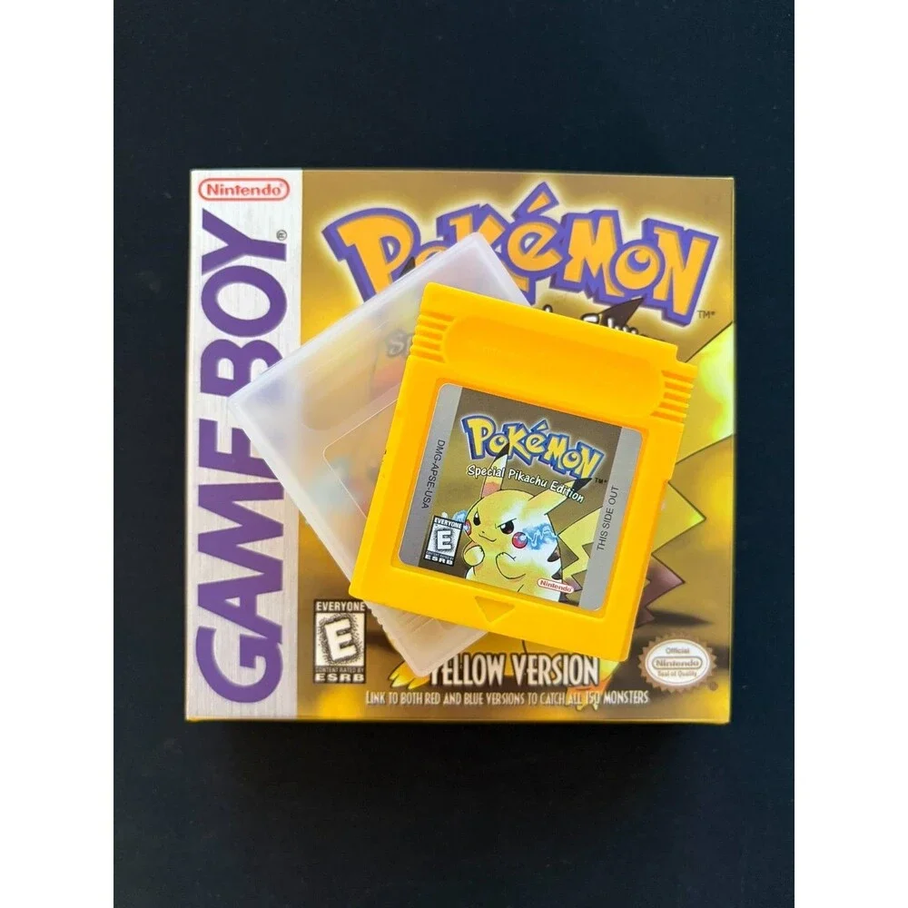 NEW Pokémon Red/Blue/Yellow GBC Box Set. No Manuals. Tested & Saves FAST SHIP